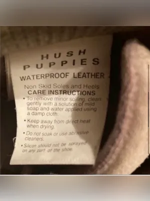 Hush Puppies Waterproof Leather Boots Bostin Size 7.5 thumbnail 6