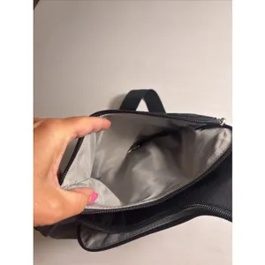 Baggallini Pockets Crossbody Bag Purse‎ BLACK/CHEETAH thumbnail 7