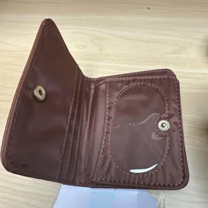 Time And Tru Brown faux Leather Twofold Wallet New thumbnail 3