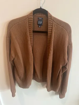 Gap Cardigan Knit Brown thumbnail 1