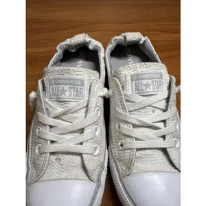 Converse Womens CT All Star Shoreline 558446F White Textured Shoe Sneakers W7 thumbnail 4