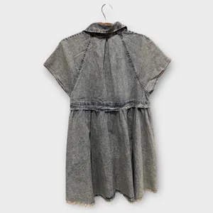 NEW Free People Ronnie Denim Dress Size Small thumbnail 6