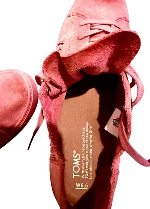 TOMS Women’s Lenox Faded Rose Suede Sneakers thumbnail 4