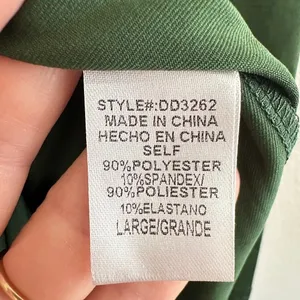 Baltic Born Ariana Green V-Neck‎ Long Sleeve Ruched Maxi Dress Bump Friendly thumbnail 5