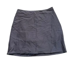 Patagonia Duway Skirt Skort Gray Side Zip Tennis Golf Womens Size 6 thumbnail 1