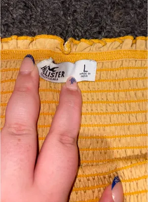 Hollister Tube Top Yellow thumbnail 2