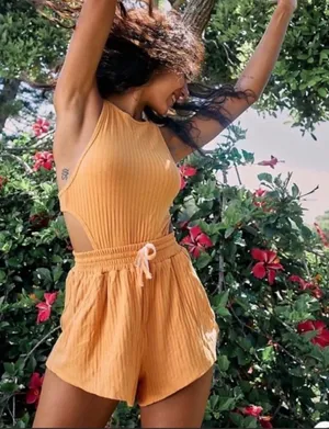 Free people blissed out Romper thumbnail 1