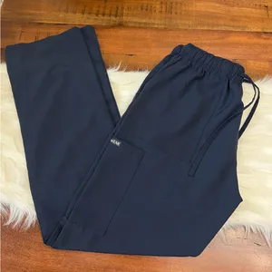 Healwear Scrub Pants Small Navy Blue Stretch Medical Nurse Uniform thumbnail 1