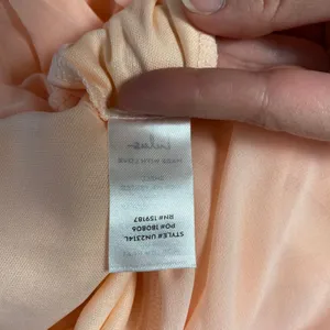 Lulus NWT Brilliant Perfection Blush Pink Cold-Shoulder Tiered Maxi Dress Size S thumbnail 9