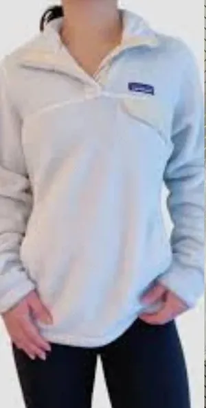 Patagonia Re-Tool Snap-T Fleece Pullover‎ Hoodie Sweatshirt Cream Size US XS thumbnail 1