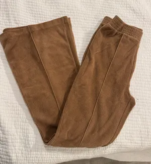 Aerie ripped flare pants  thumbnail 1