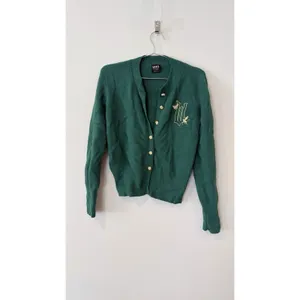 Wicked Limited Edition Graphic Cardigan Paul Tazewell Green Size Small 2672 thumbnail 4