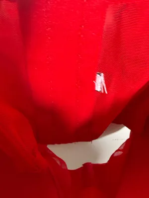 Victoria's Secret Dream Angels Red Satin Bustier Crop Top Bow Detail 38D NWT thumbnail 6