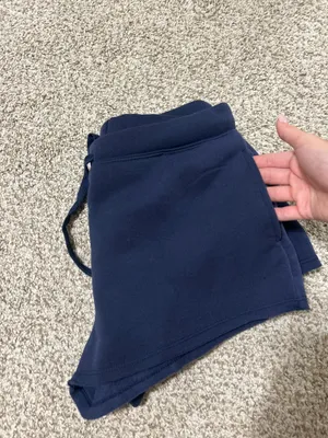 Navy blue sweat shorts Size M thumbnail 2