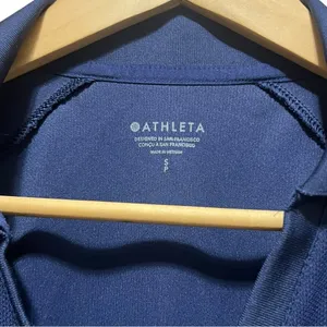 Athleta Every Day Polo Ultra=Lightweight Tank Top‎ Size Small Navy Blue thumbnail 5