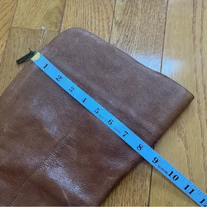 Franco Sarto Women's L-Daya Wide Calf Brown Leather Over the knee Boots Sz 8 thumbnail 12