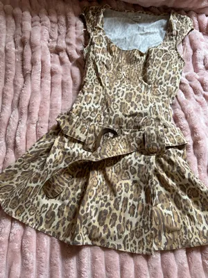 Urban Outfitters Cheetah Print dress thumbnail 1