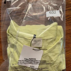 AMS Pure Flowy Open Cardigan Lemon Women's Size‎ L Boho, Peasant NWT thumbnail 15