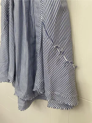 Altard State Flowy Striped Tank Top Size M Blue White Nautical Boho Summer thumbnail 7