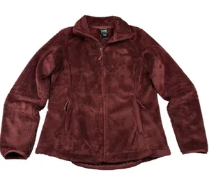 North Face Women's Osito Coat Jacket High Pile Teddy Fleece Size Small‎ Rust thumbnail 1