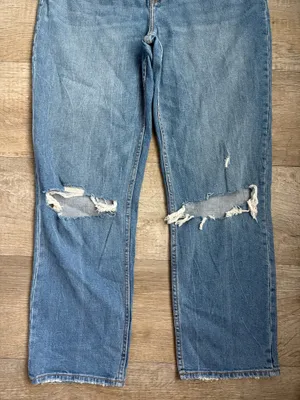 Abercrombie & Fitch The Ankle Straight Ultra High Rise Curve Love Jeans Sz 29/8L thumbnail 7