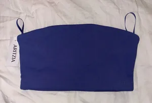 Aritzia nightshade contour bandeau top thumbnail 1