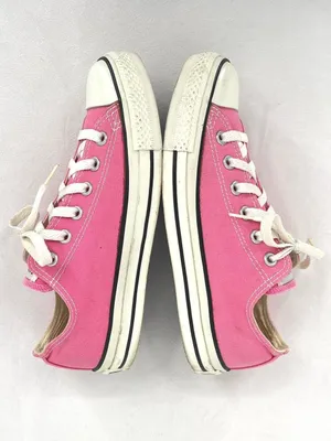 Converse Chuck Taylor All Star Low Top Pink Canvas Shoes Women's 8 / Men's 6 thumbnail 3