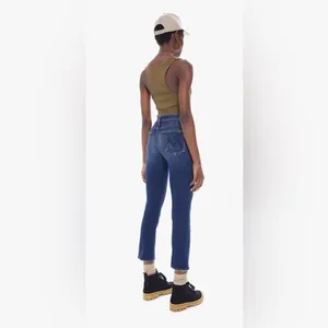 Mother Swooner Rascal Ankle Jeans in Don’t Mind Me thumbnail 2