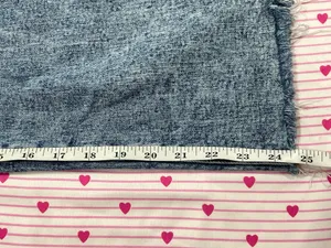 Risen hight rise Acid wash cropped flare Jeans thumbnail 12