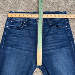 Mother High Waisted Looker Ankle Fray Women 31 Blue Good Tongue And Chic Skinny thumbnail 3