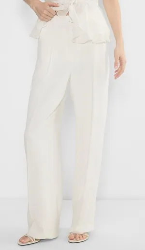 Aritzia / Wilfred Effortless Pant - Ivory Size 8 thumbnail 1