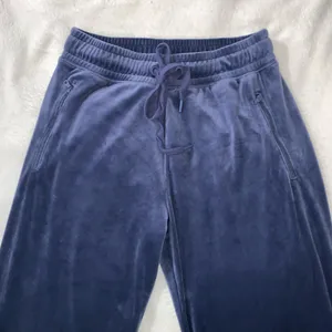 Offline By Aerie Plush Blue Velour Jogger Pants women's Size small thumbnail 7