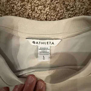 Athleta Beige Long Sleeve Shirt thumbnail 3