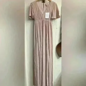 Show‎ Me Your Mumu Fairy Bridesmaids Dress Pink Emily Empire Maxi XS Maternity thumbnail 4