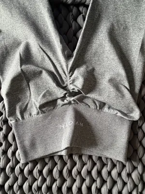 NVGTN Grey Scrunch Seamless Leggings thumbnail 3