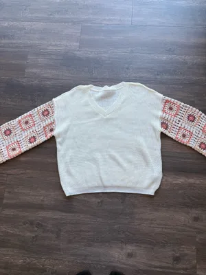 Shein Crochet Sweater thumbnail 3