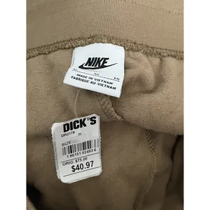 NWT Nike Women’s Sportswear Everyday Textured Sweatpant Joggers -Brown/Size 2XL thumbnail 2