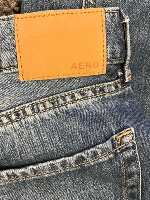 🌺Aeropostale High Rise Wide Leg Jeans Size 6🌺 thumbnail 5