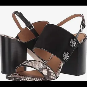 Tory Burch Kira Snakeskin Suede slingback S 8.5 thumbnail 3