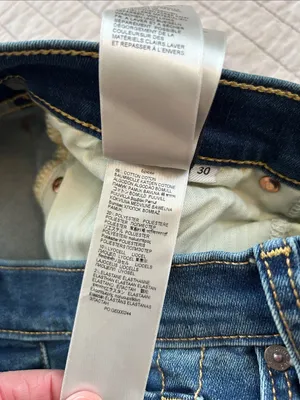 NWT 7 for all mankind Dojo Y2K flare leg trouser jeans 30” thumbnail 8