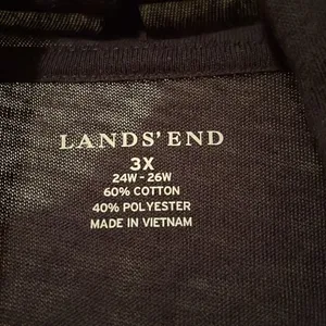 Black Open Front Cardigan by Land’s End thumbnail 2