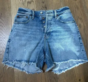 Abercrombie High Rise Dad Shorts thumbnail 1