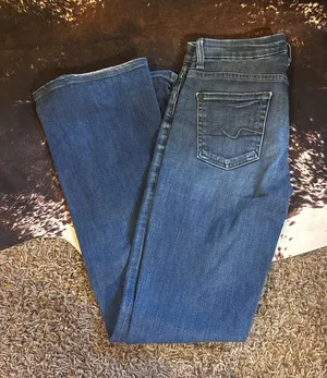 7FAMK low Rise Jeans thumbnail 1