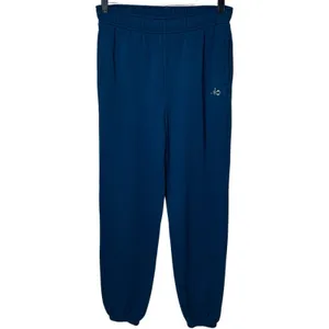 Alo Yoga Accolade Sweatpant Joggers Blue Leisure Comfort Athletic‎ Stretch S/M thumbnail 3