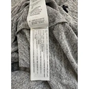Abercrombie & Fitch Soft A&F Cozy Grey Marl Heathered Henley‎ Long Sleeve Small thumbnail 6