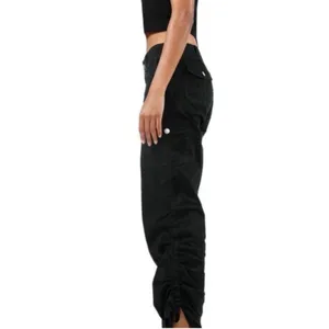 I.Am.Gia Ryder Cargo Pants Low Rise Y2K Goth Streetwear‎ Gorpcore Black XS thumbnail 3