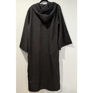 Hooded Cloak Cape Robe Unisex Small Black Halloween Witch Costume Cosplay Party thumbnail 2