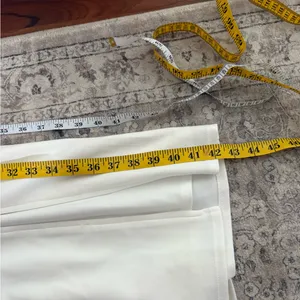 Lulus Romantic Celebration White Tie-Strap Bodycon Midi Dress Size Small Bridal thumbnail 8