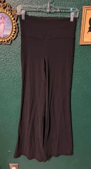 Athleta Black Elation Flare Pants Size Small thumbnail 1