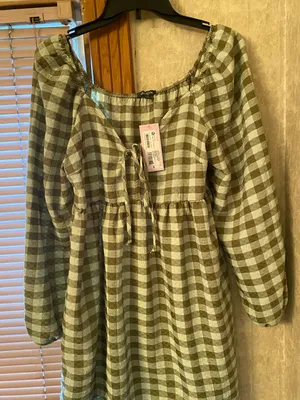 Wild Fable Plaid Dress thumbnail 1